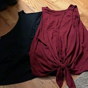 Mossimo open back tanks